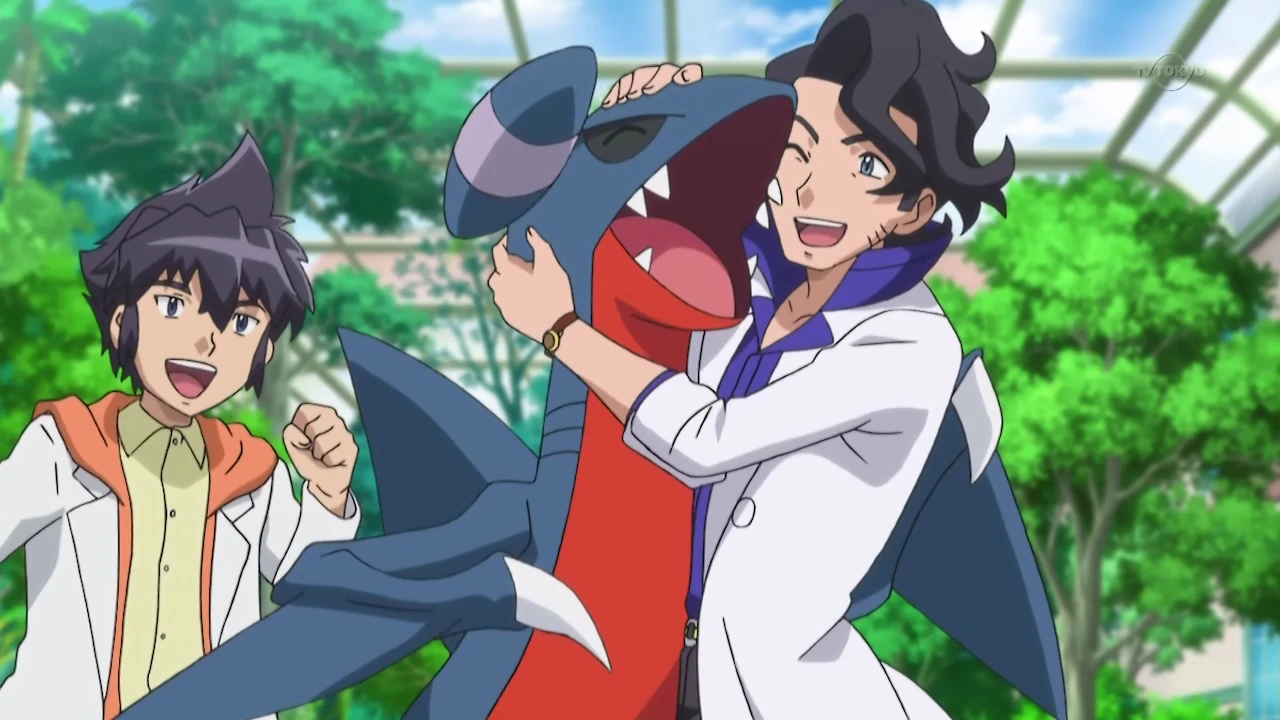 Professor Sycamore's Garchomp | Pokémon Wiki | Fandom, image size:1280x720