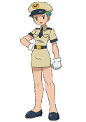 Officer Jenny's artwork from the Unova anime series.