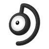 0201Unown D Pokémon HOME