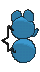 Azurill's back sprite