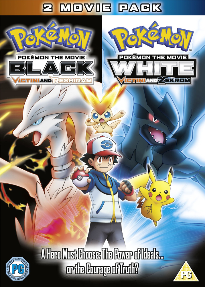 UK: Pikachu and Reshiram!  Pokémon: BW Adventures in Unova and