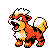 Growlithe's Gold sprite