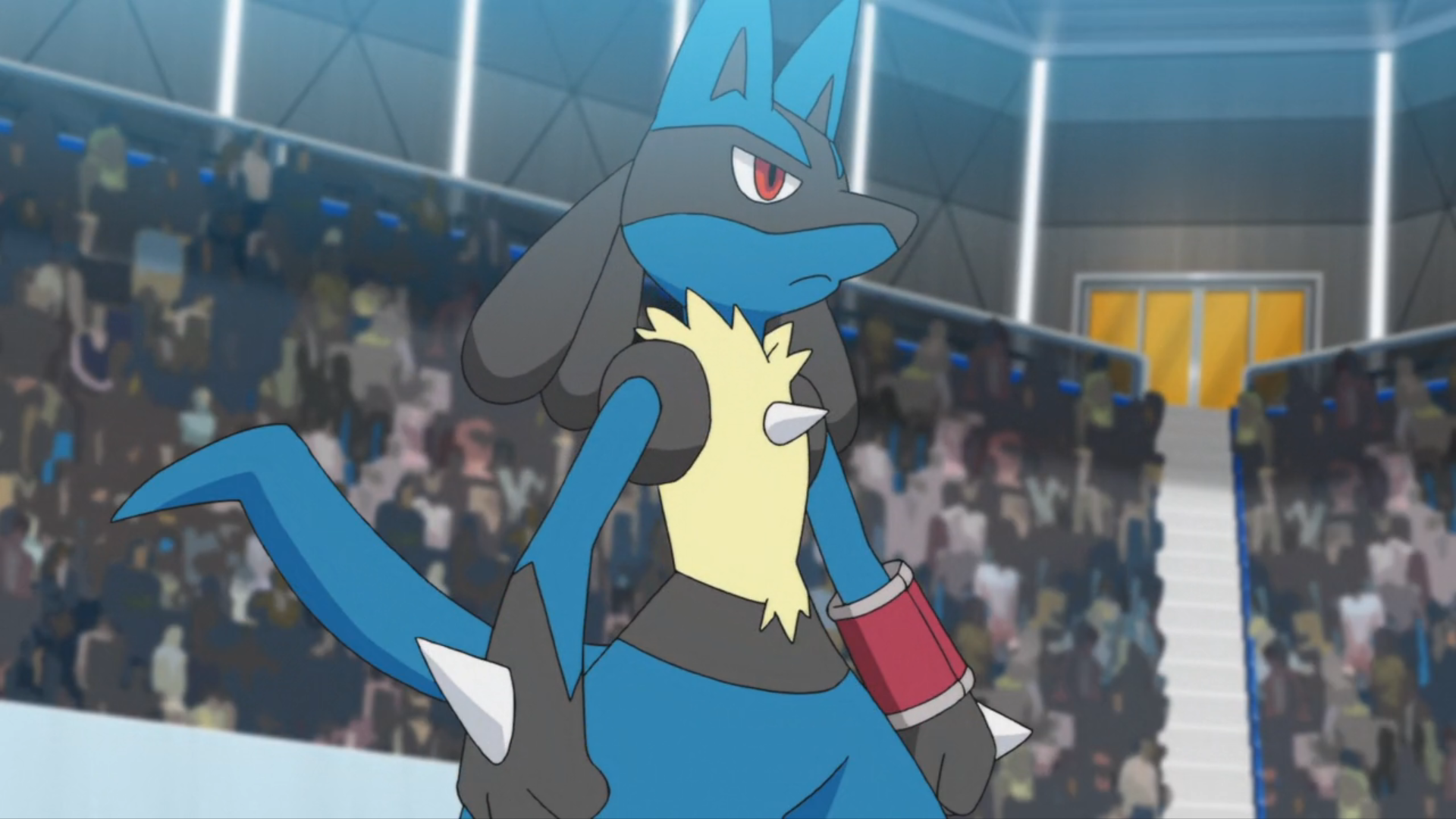 Lucario, anime, pokemon, HD wallpaper