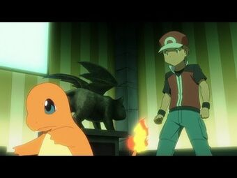 Pokemon Battle USUM: Ash Vs Red Origin (Pokemon Anime Vs Pokémon Origins) 