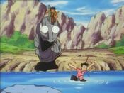 Onix is afraid to cross the river