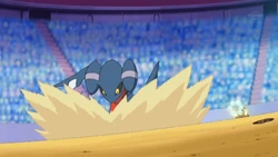 Dig being used by Ursula's Gabite.
