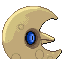 Lunatone's Shiny back sprite