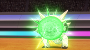 Spiky Shield used by Alain's Chesnaught.