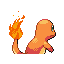 Charmander's back sprite