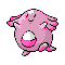 0113Chansey S.png (569 bytes) Chansey's Pokémon Silver Version sprite