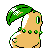 Chikorita's back sprite