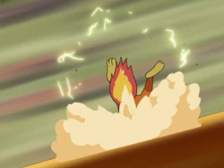 Dig being used by Ash's Chimchar.