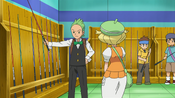 Cilan tests a rod for Bianca