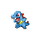 Totodile's HeartGold and SoulSilver sprite