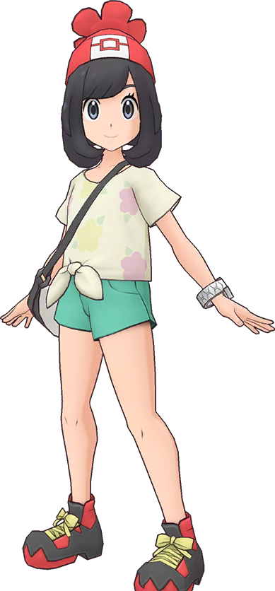 pokemon sun moon female trainer