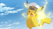 Captain Pikachu Thunder Punch.png (1.85 MB) Thunder Punch being used by Captain Pikachu.