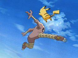 Hitmonlee Used Blaze Kick By Dreamgate Gad - Hitmonlee Pokemon