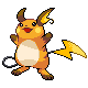 Raichu's HeartGold and SoulSilver sprite ♂