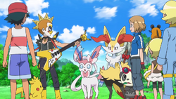 Battling at Full Volume (Pokemon XY (Chris1703 Style)), The Parody Wiki