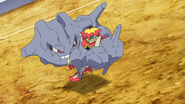 Bind being used by Brock's Steelix.