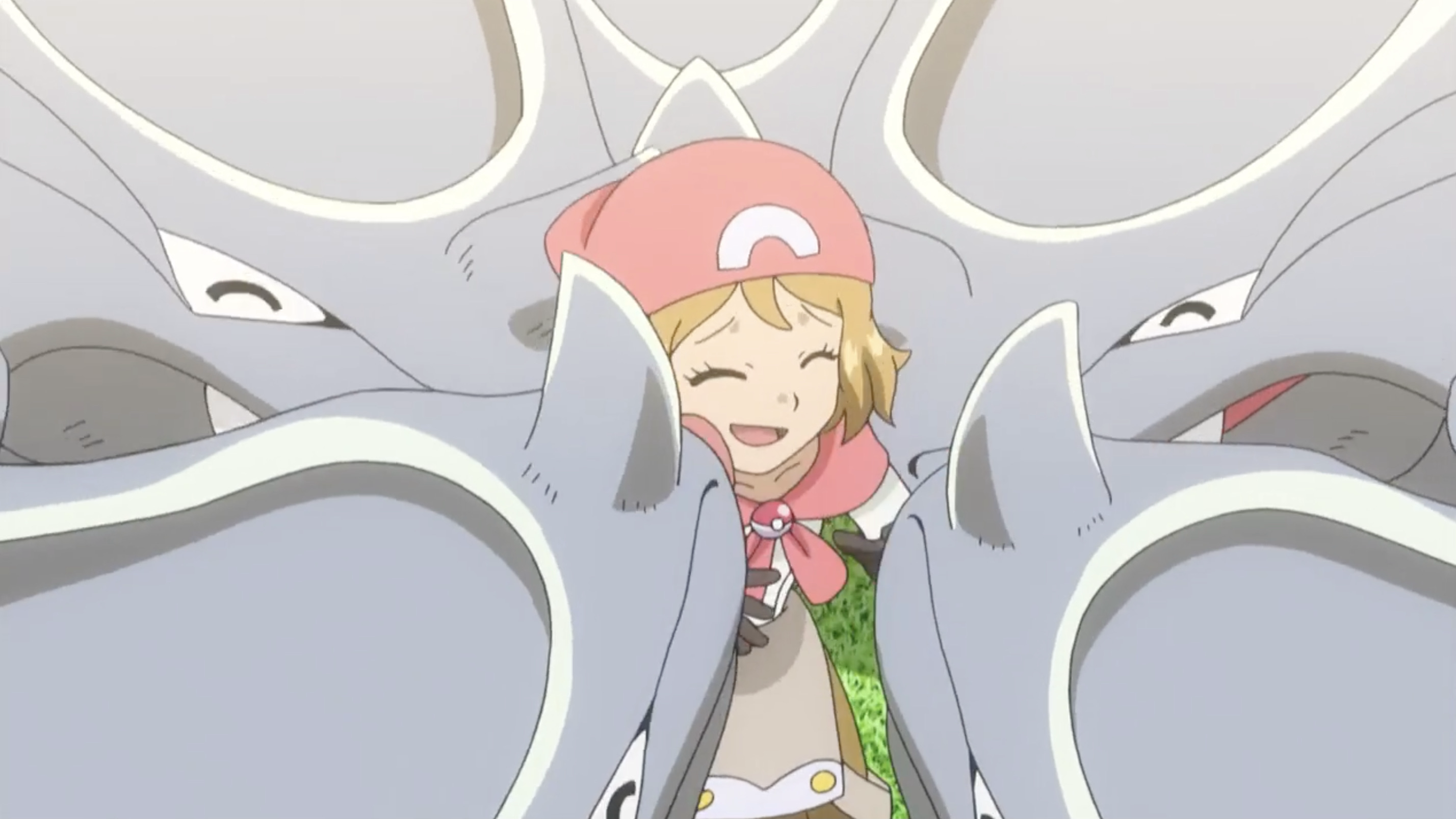 In the Pokémon animated series, does the character Serena ever show her  underwear (panties/knickers/pants/pantsu)? - Quora