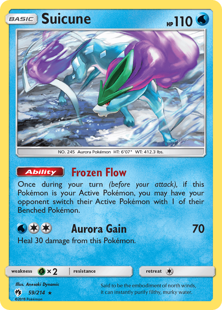 Suicune Lost Thunder Pokemon Wiki Fandom