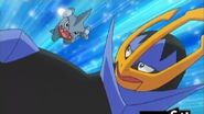 Gible uses Rock Smash