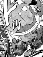 Wood Hammer being used by Diamond's Torterra.