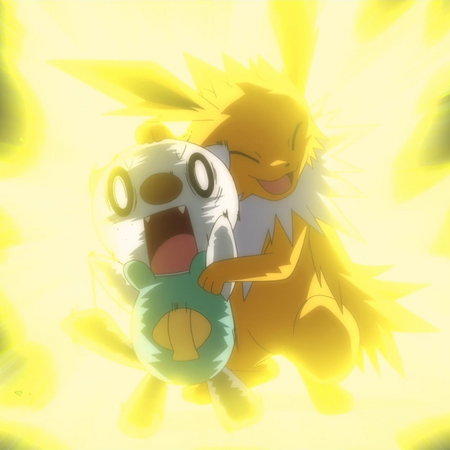 Jolteon Eevee Friends Pokemon Wiki Fandom .eevee's evolution into flareon, jolteon, or vaporeon. jolteon eevee friends pokemon