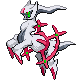 Arceus psychic-type in Platinum