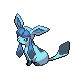 Glaceon's Pokémon Platinum Version sprite