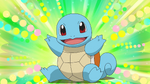 When Squirtle was captured him was part of the Squirtle Squad, a terrorizing group of Squirtle that were causing havoc around Vermillion City. However after gaining respect for Ash, he joined his team and has since become an incredibly competent battler. He has won many Gym and League matches but has since returned to the Squirtle Squad to lead after the team started falling apart. Later, he appears with other Ash's captured Pokémon in Prof. Oak's lab, in the opening scene of BW: Adventures in Unova.