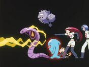 Wobbuffet reflects back Pikachu's Thunderbolt