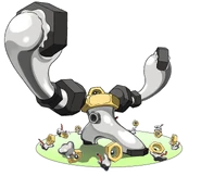 Melmetal with multiple Meltan