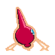 0479Rotom Back IV Shiny.png (2 KB) Rotom's Generation IV Shiny back sprite