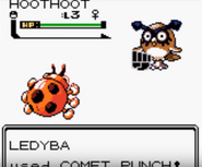 Comet Punch depicted in Generation II