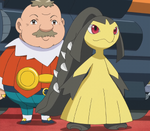 The Count traded his Mawile for Jessie's Pumpkaboo, but the trade was reversed.