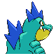 Feraligatr's Generation IV Shiny back sprite