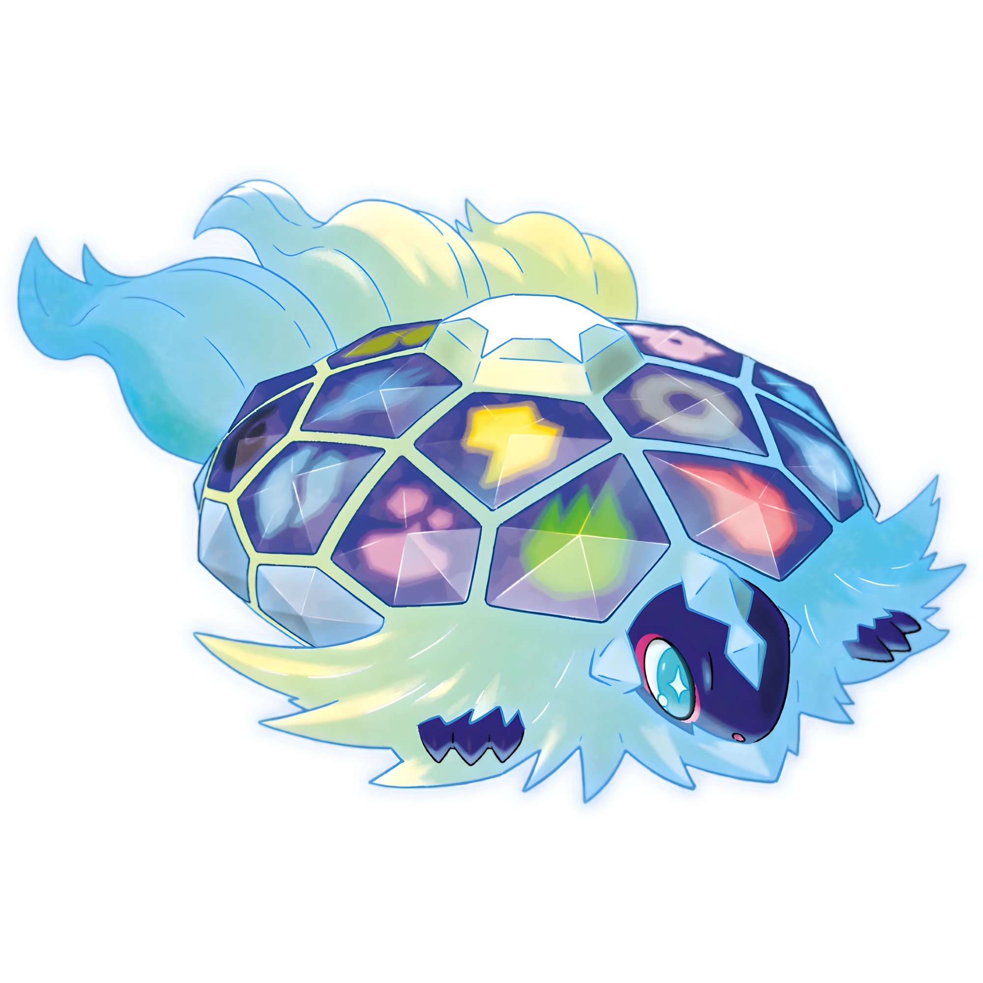 Terapagos crystal form concept for Pokemon Legends ZA