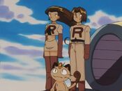 Team Rocket Trio got burned