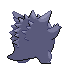 Gengar's Shiny back sprite