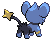 Shinx's back sprite ♀
