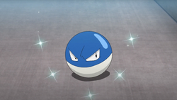 Which is Voltorbe? The silhouette of Voltorb and Electrode