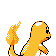 Charmander's Shiny back sprite