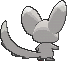Minccino's back sprite