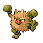 Primeape's FireRed and LeafGreen shiny sprite