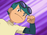 Hamilton's design in the original airing