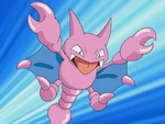 Gligar was Morrison's fastest Pokémon. It battled with Growlithe against a Marowak and Machamp and Gligar won. Later, Gligar battled with Ash's Pokémon, it battled with Grovyle, defeating it, but was defeated in a draw with Ash's Swellow.