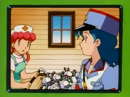 Nurse Joy Magnemite