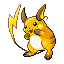 Raichu's Pokémon Ruby Version and Pokémon Sapphire Version sprite